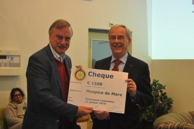 Cheque Rotary Club Leiderdorp 