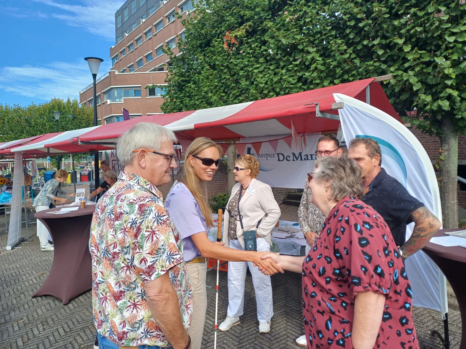 Hospice De Mare op de Jaarmarkt op 6 september